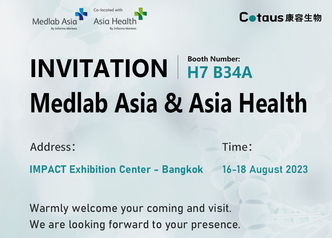 Fanasana fampirantiana-Medlab Asia sy Asia Health 2023 any Bangkok