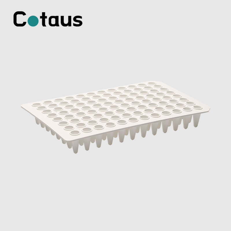 96 Tsara 0.1ml Fotsy tsy misy zipo PCR Plate